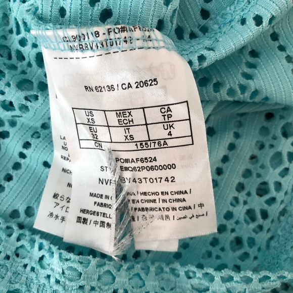 Guess Aqua Laser-Cut Tank Top - Picture 6 of 8